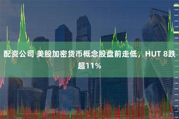 配资公司 美股加密货币概念股盘前走低，HUT 8跌超11%